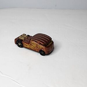 Hot Wheels Red with Gold Rims, Qombee, Made in Thailand